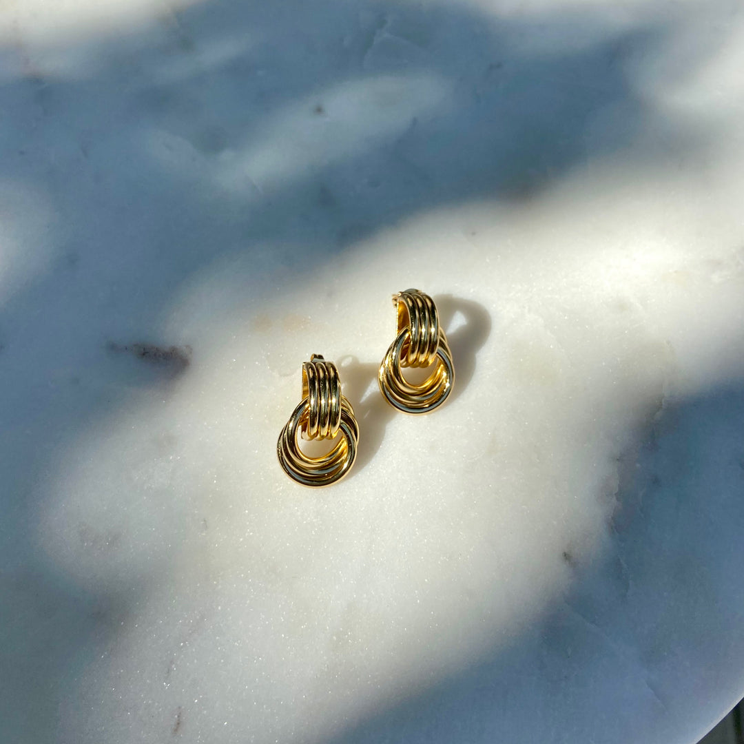 Triple Hoop Earrings