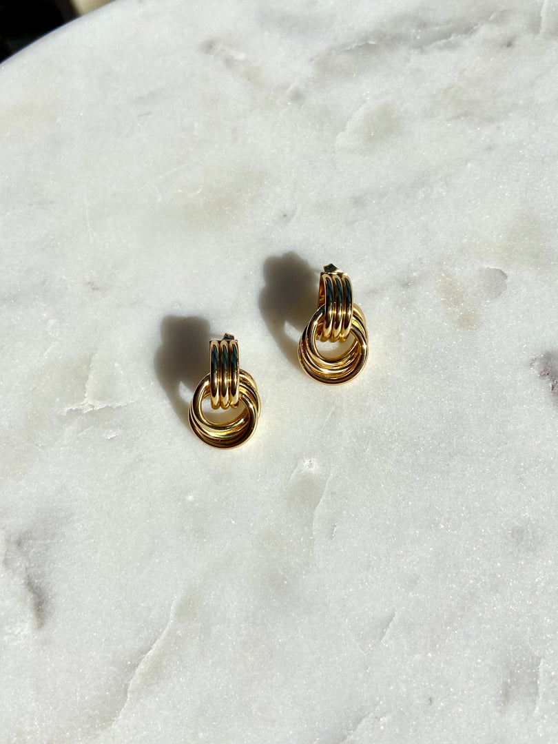 Triple Hoop Earrings