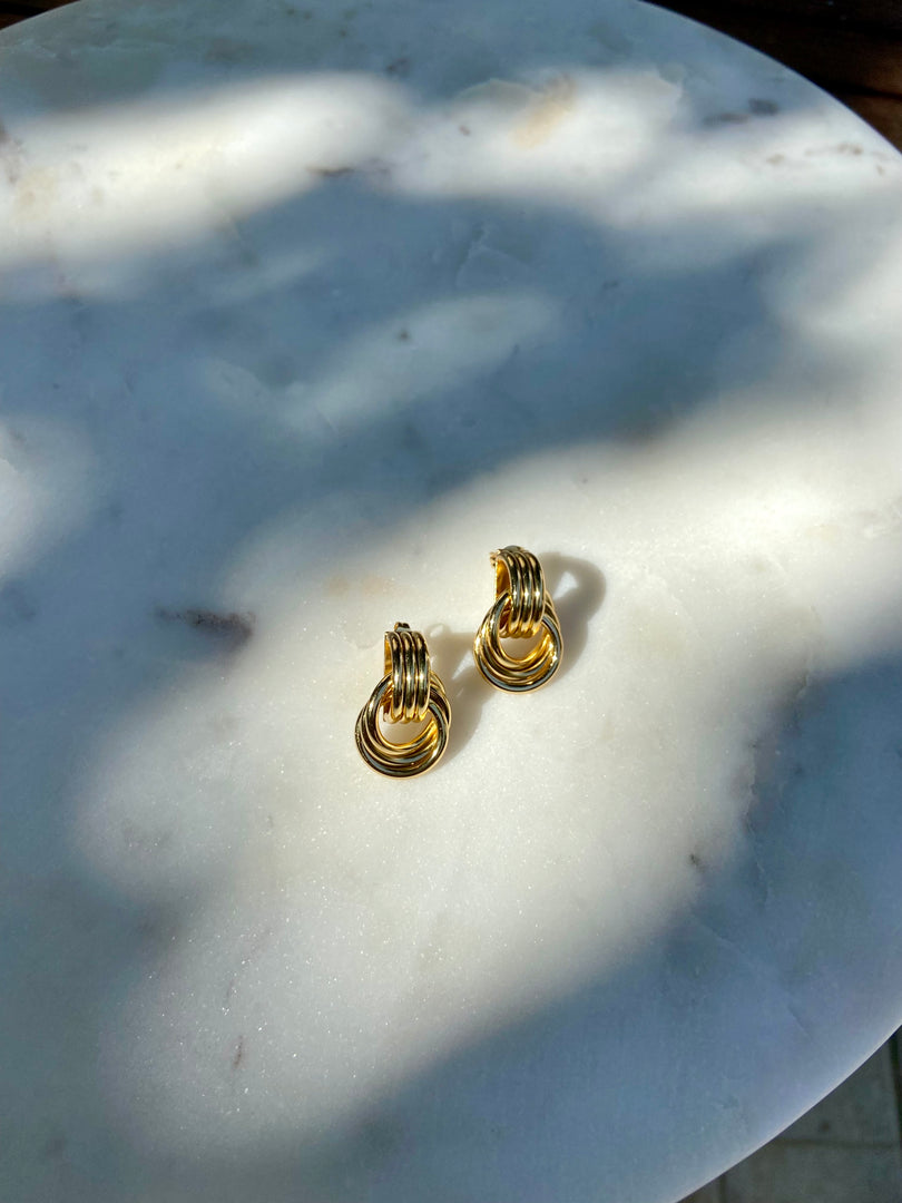 Triple Hoop Earrings